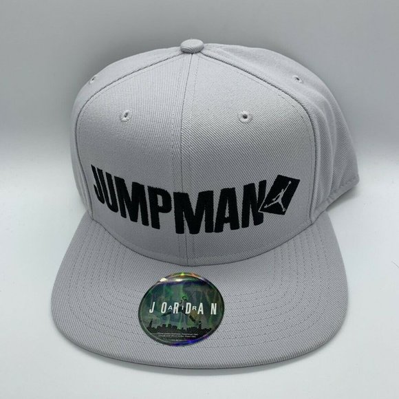 Air Jordan Cool Grey 11 Jumpman Hat‎ Snapback Cap - Picture 1 of 5
